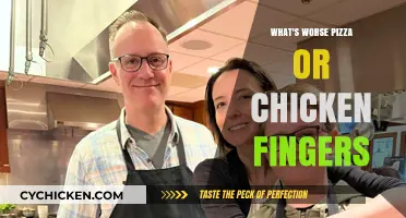 Pizza vs. Chicken Fingers: Which Unhealthy Treat is Worse?