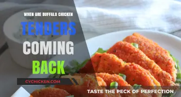 Buffalo Chicken Tenders Return: Anticipated Comeback and Release Date