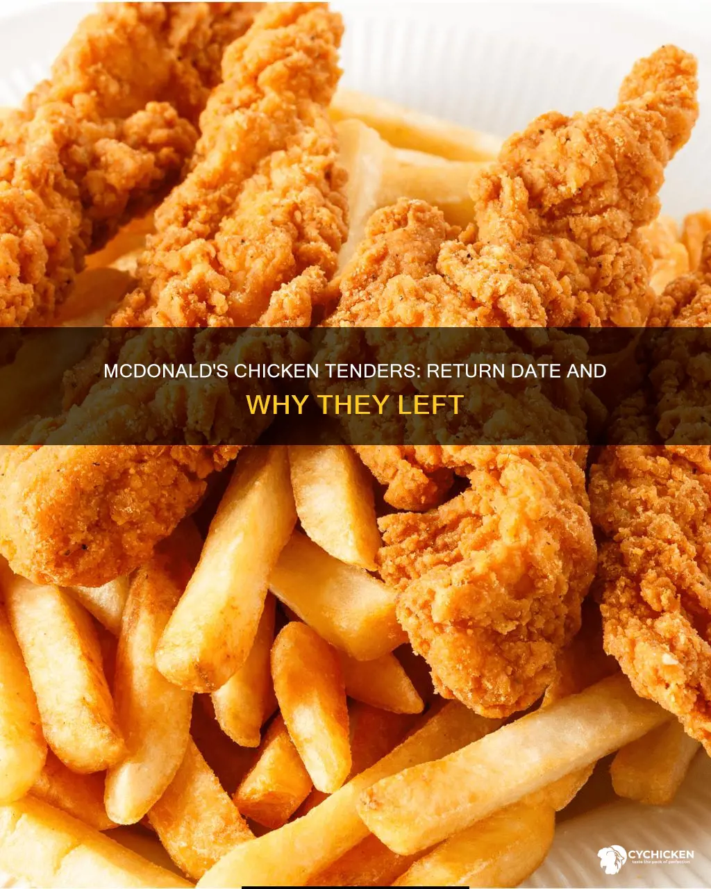when are chicken tenders coming back to mcdonald