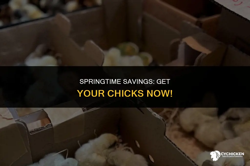 when are chicks for sale