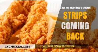 McDonald's Chicken Strips Return: When Can Fans Expect Them Back?