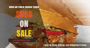 Discover the Best Deals: Publix Chicken Tender Subs Sale Schedule