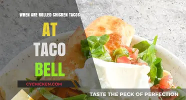 When Are Rolled Chicken Tacos Returning to Taco Bell?