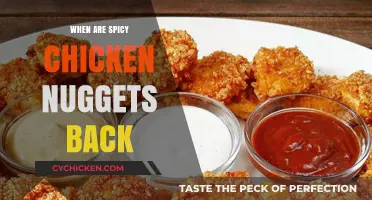When Are Spicy Chicken Nuggets Returning to the Menu?