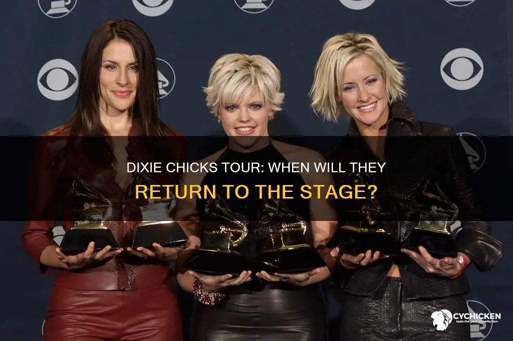 when are the dixie chicks going on tour again