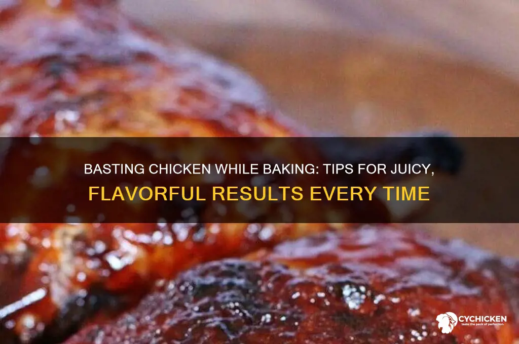 when baking chicken do you base jt