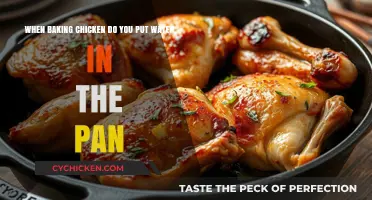 Baking Chicken: To Water or Not to Water?