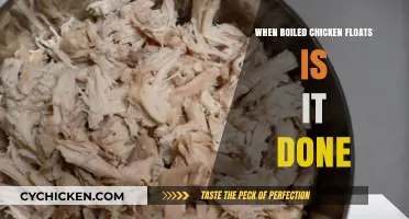 Does Floating Boiled Chicken Mean It's Perfectly Cooked?