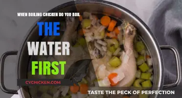 The Perfect Boiled Chicken: Water First or Chicken First?