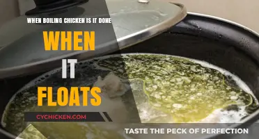 How to Tell When Your Boiled Chicken Is Ready