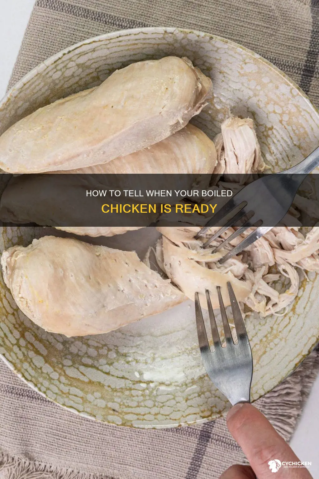 when boiling chicken is it done when it floats