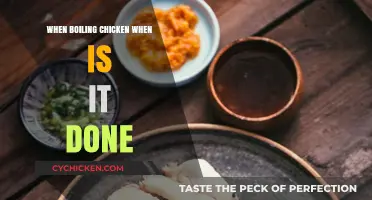 Perfectly Boiled Chicken: Signs It's Done and Ready to Serve