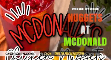 When Can You Buy McDonald's Chicken Nuggets? Hours & Availability