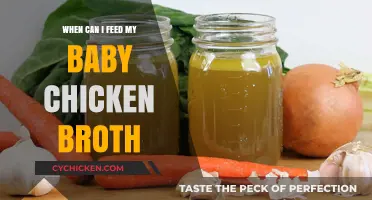 Nourishing Your Little One: The Right Time for Chicken Broth