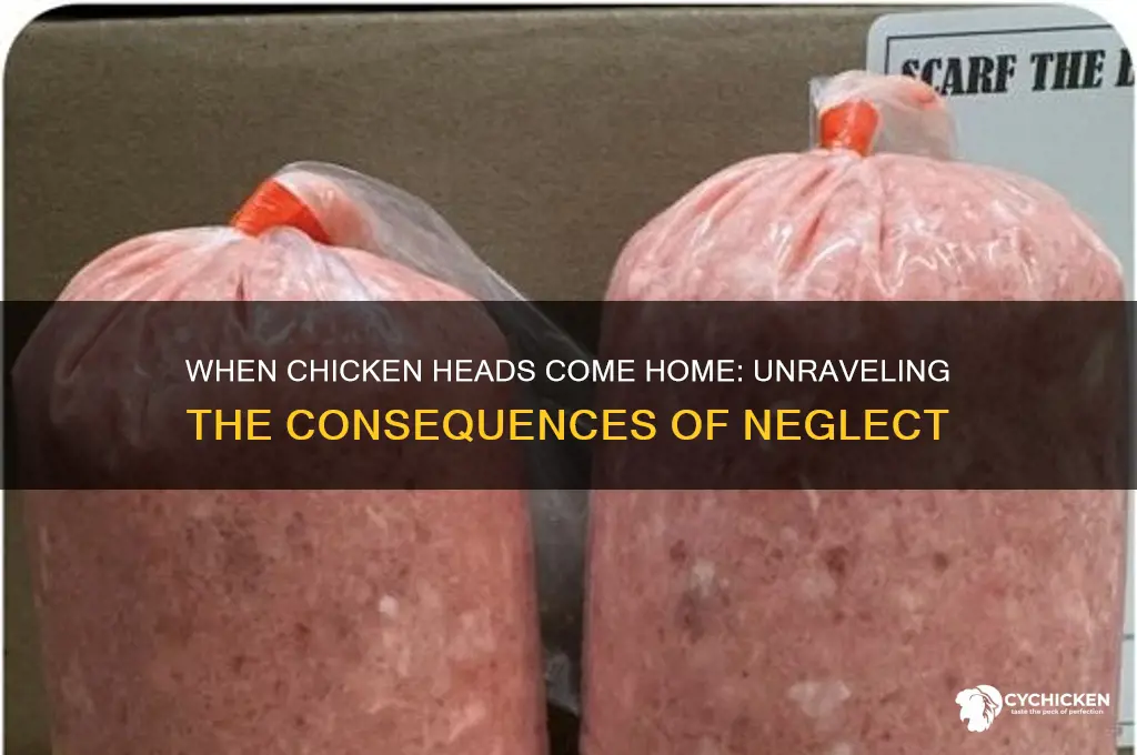 when chicken heads come home to roost