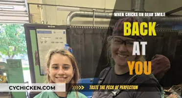 Smiling Chicks on Gear: Unveiling the Power of Confidence and Strength