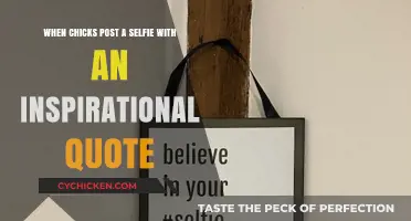 Selfie-Esteem: Chicks' Selfies and Inspirational Quotes