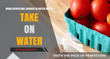 Defrosting Chicken: Does It Absorb Water?