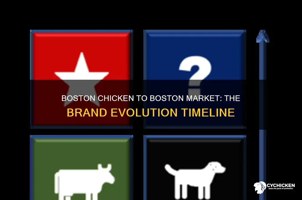 when did boston chicken became boston market