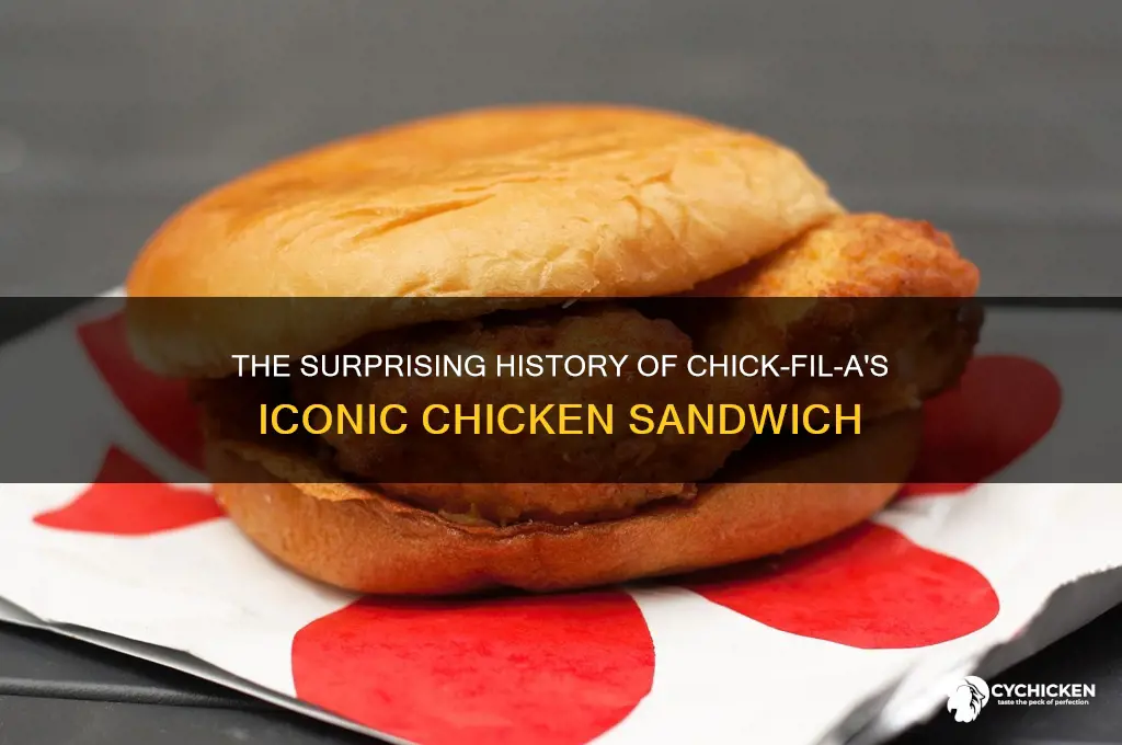 when did chick fil a chicken sandwich come out