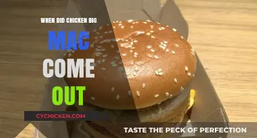 When Did the Chicken Big Mac Launch? A Tasty Timeline