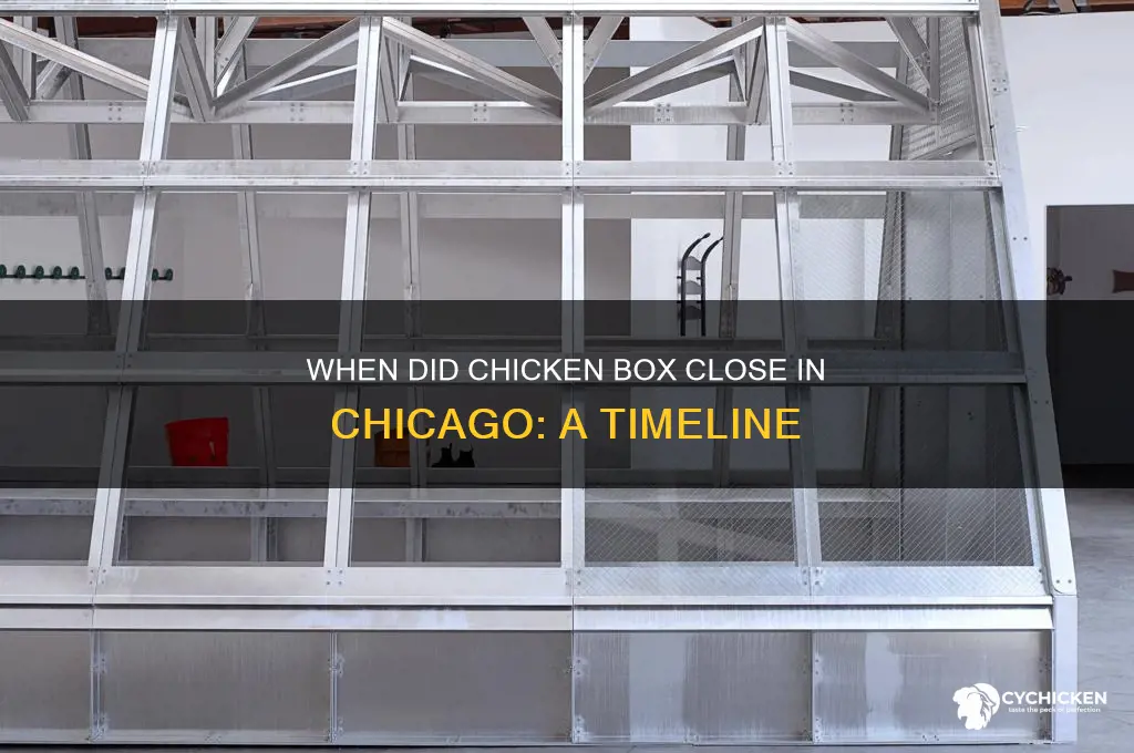 when did chicken box close in chicago