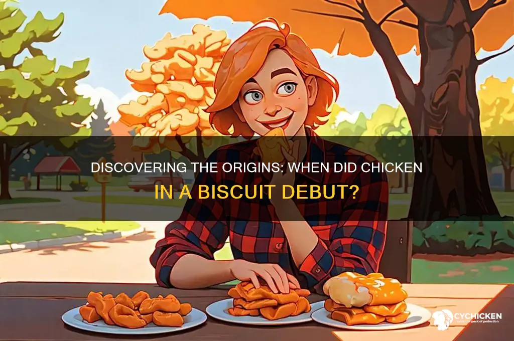 when did chicken in a biscuit come out