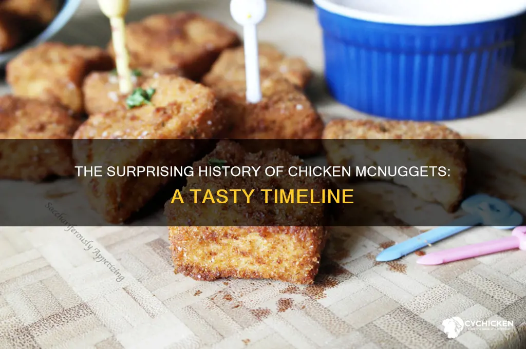 when did chicken mcnuggets first come out