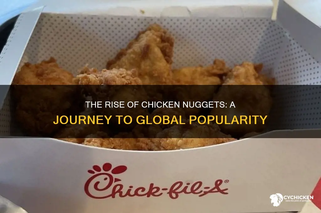 when did chicken nuggets became popular