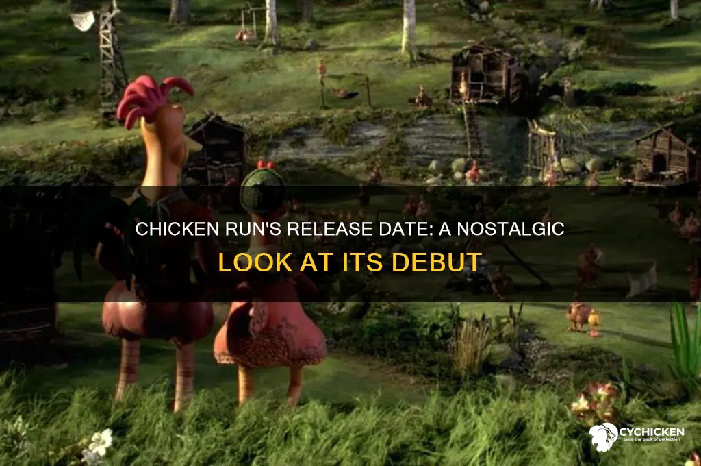 when did chicken run first come out