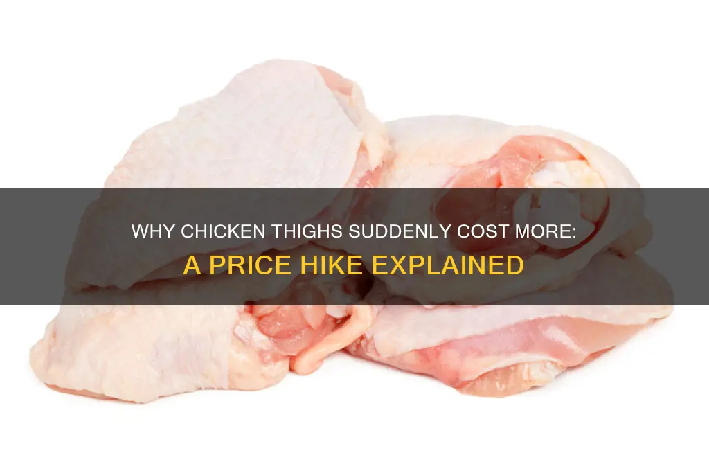 when did chicken thighs become expensive