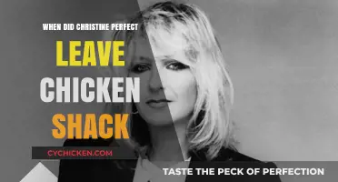 Christine Perfect's Departure from Chicken Shack: Timeline and Reasons