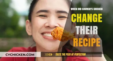 Church's Chicken Recipe Change: A Timeline of Flavor Evolution
