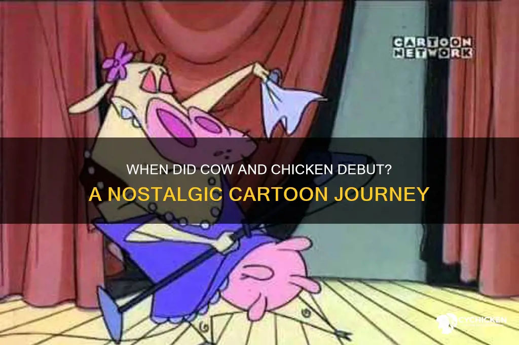 when did cow and chicken come out