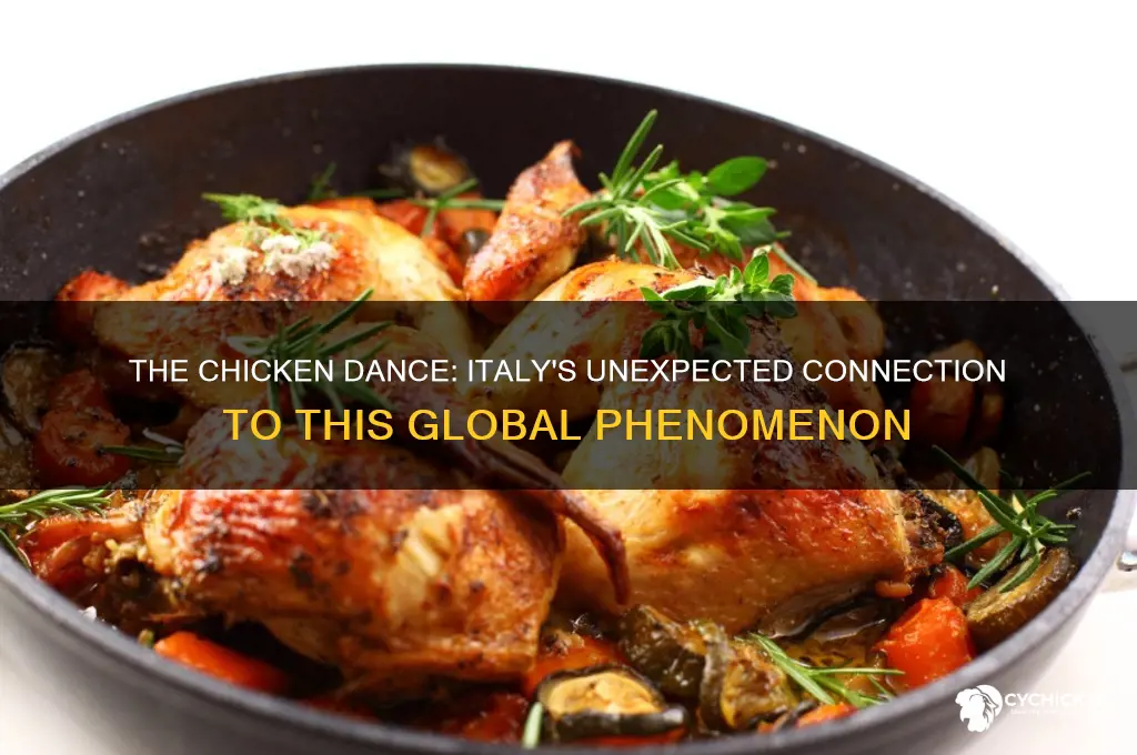 when did italians start doing the chicken dance