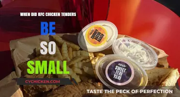 Why Are KFC Chicken Tenders Suddenly So Tiny?