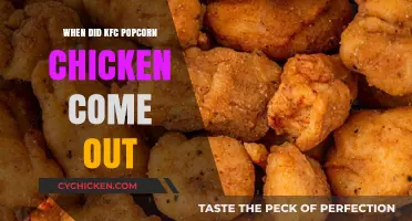 KFC Popcorn Chicken: A Tasty Timeline of Its Debut