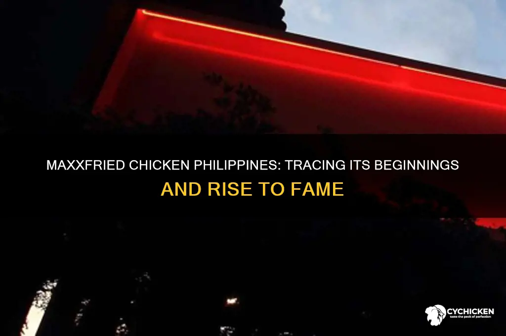 when did maxxfried chicken in philippines started