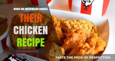McDonald's Chicken Recipe Change: A Timeline of Flavor Evolution