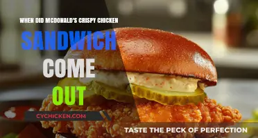 McDonald's Crispy Chicken Sandwich: Launch Date and History Revealed