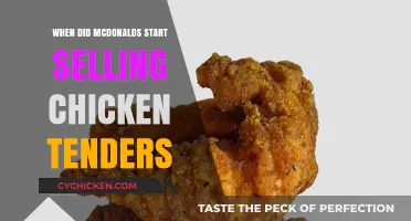 McDonald's Chicken Tenders: A Timeline of Their Menu Debut