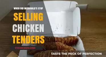 McDonald's Chicken Tenders Discontinued: A Look Back at Their Exit