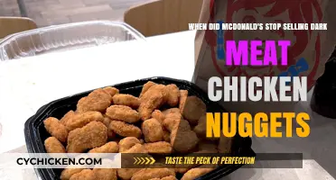 McDonald's Chicken Nuggets: The Dark Meat Disappearance Explained
