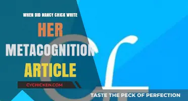 Nancy Chick's Metacognition Article: Uncovering the Publication Date