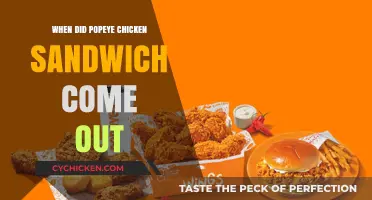 Popeye's Chicken Sandwich Release Date: A Tasty History Unveiled