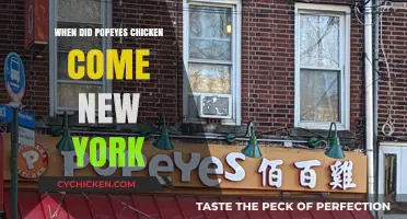 Popeyes Chicken's Arrival in New York: A Tasty Timeline
