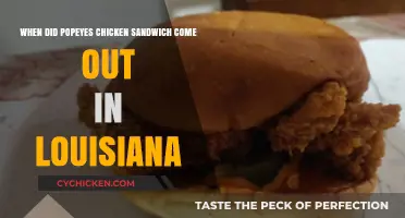 Popeyes Chicken Sandwich Launch in Louisiana: A Tasty Timeline