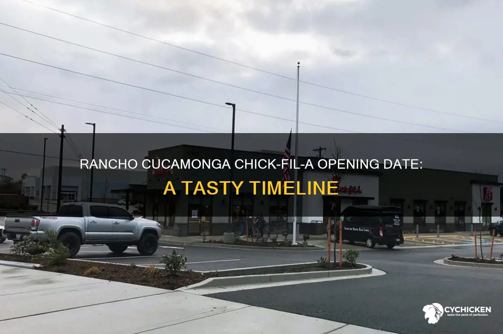 when did rancho cucamonga chick filet open