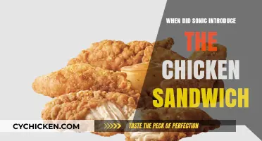 Sonic's Chicken Sandwich: A Tasty Timeline of Its Menu Debut