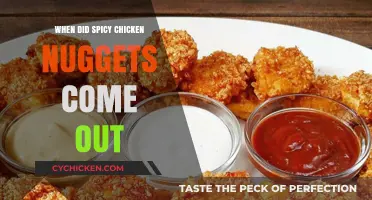 The Fiery Debut: When Spicy Chicken Nuggets Hit Menus